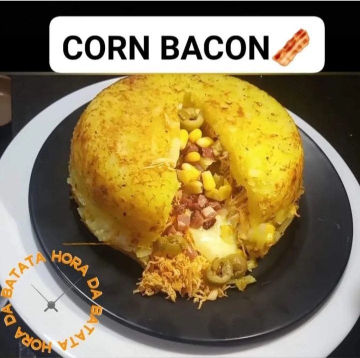 Batata Rosti Corn Bacon
