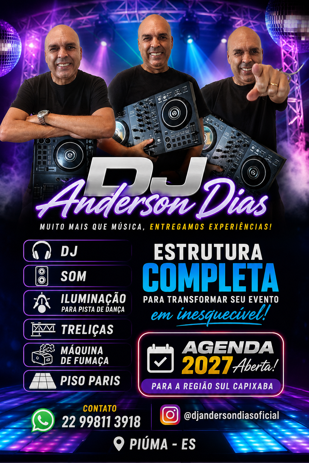 Dj para casamentos e festas em geral.